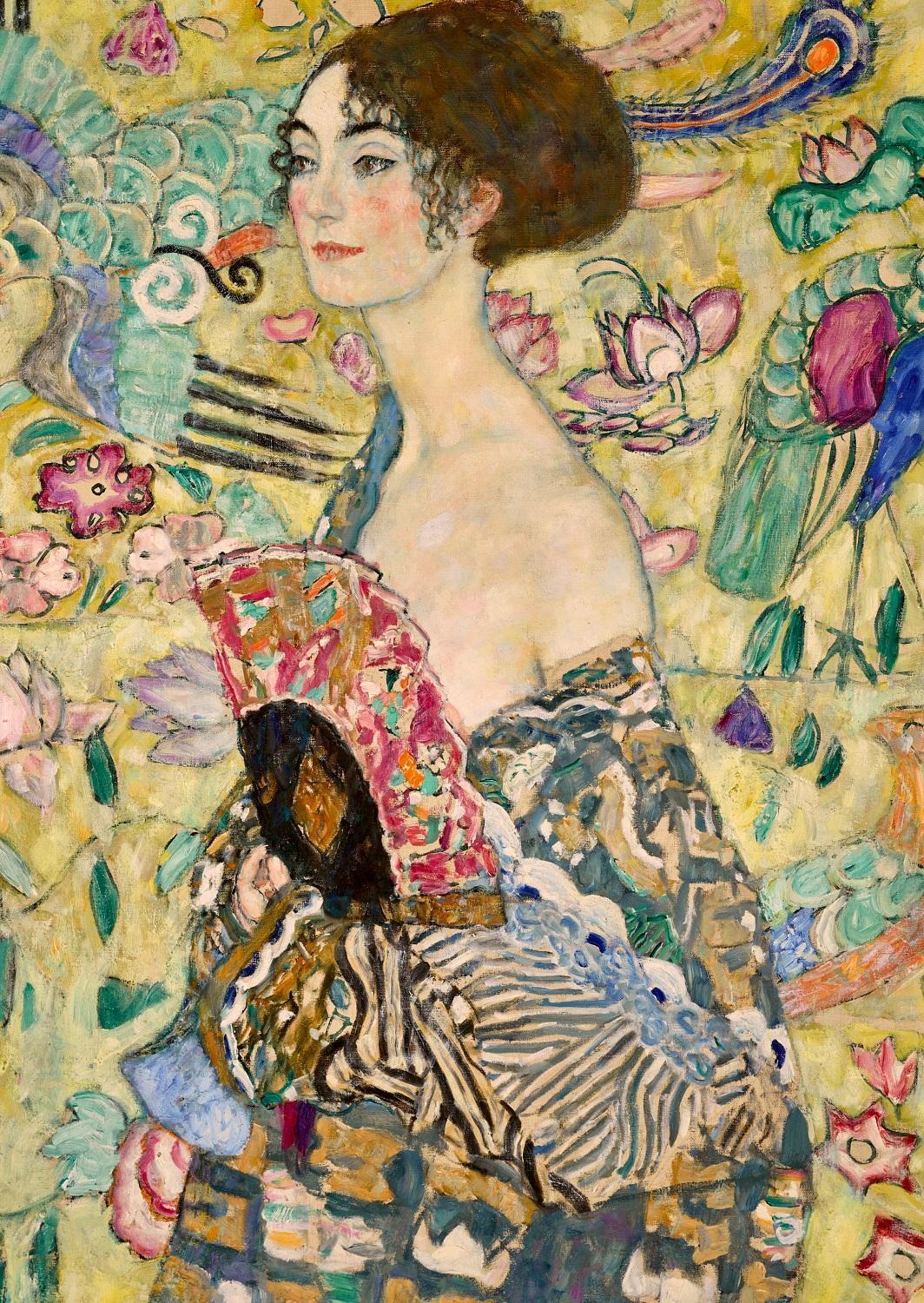 Klimt: Lady with a Fan 1000pc [Ravensburger Puzzle]