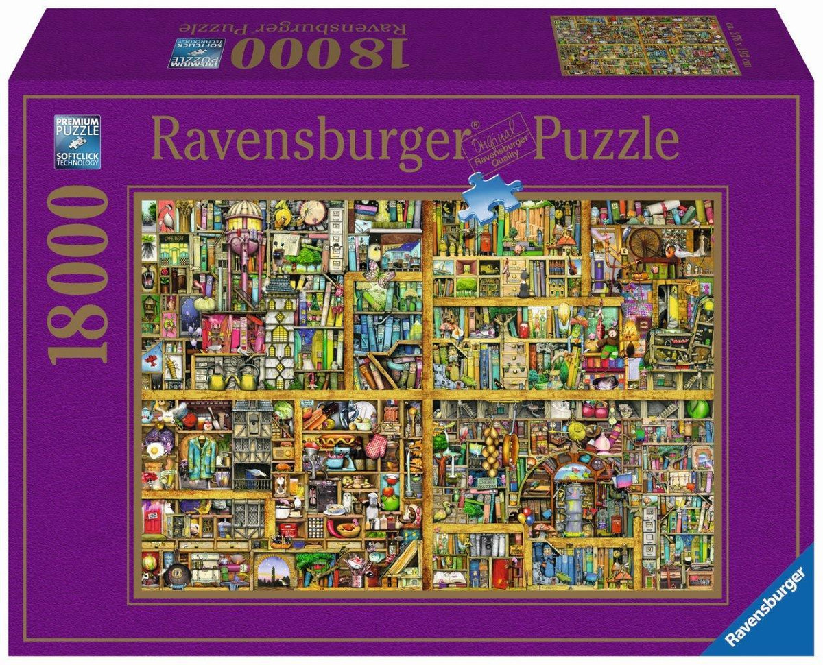 Magical Bookcase Puzzle 18000pc [Ravensburger Puzzle]