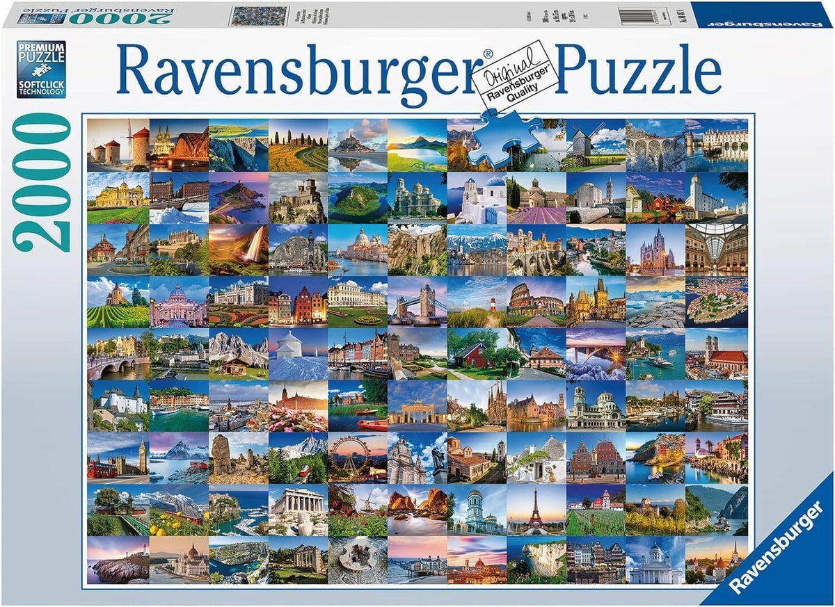 99 Places in Europe 2000pc [Ravensburger Puzzle]