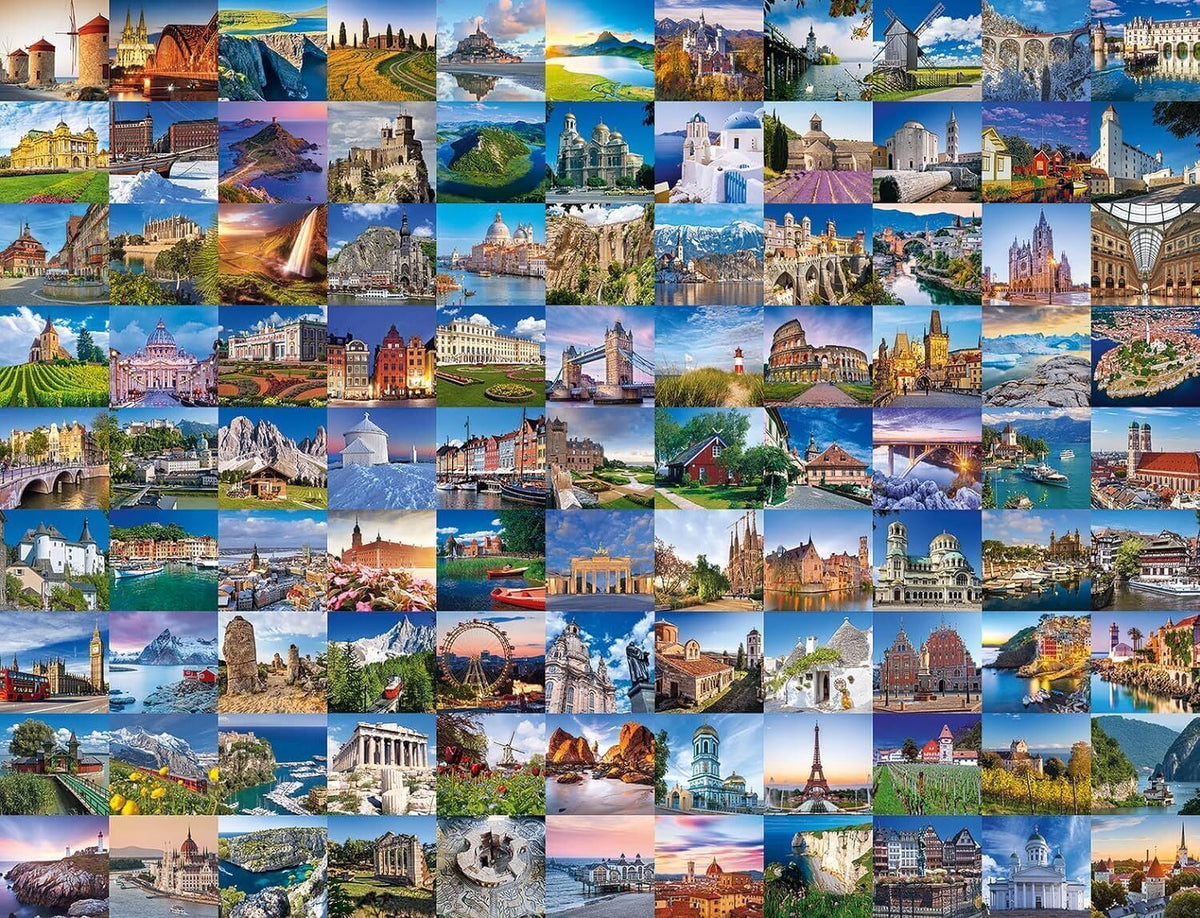 99 Places in Europe 2000pc [Ravensburger Puzzle]