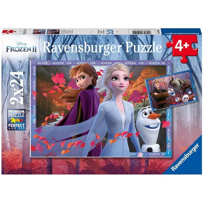 Disney Frozen 2 - Frosty Adventures 2x24pc Puzzle [Ravensburger Puzzle]
