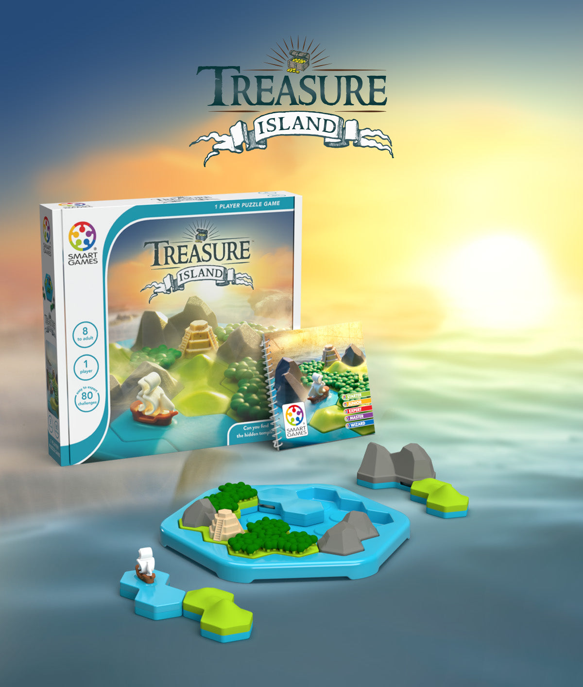 Treasure Island (1-Player Puzzle Game) [Smart Games]
