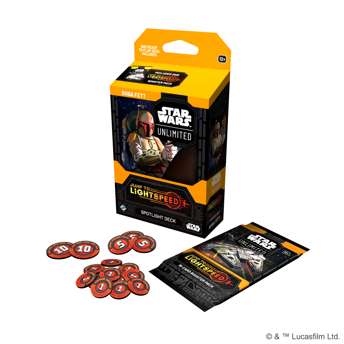 Star Wars Unlimited: Jump to Lightspeed - Spotlight Deck: Boba Fett
