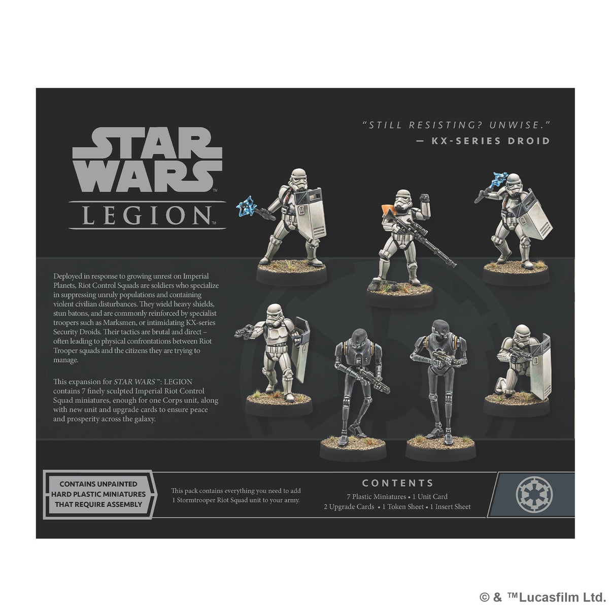 Imperial Riot Control Squad - Unit Expansion [Star Wars: Legion]