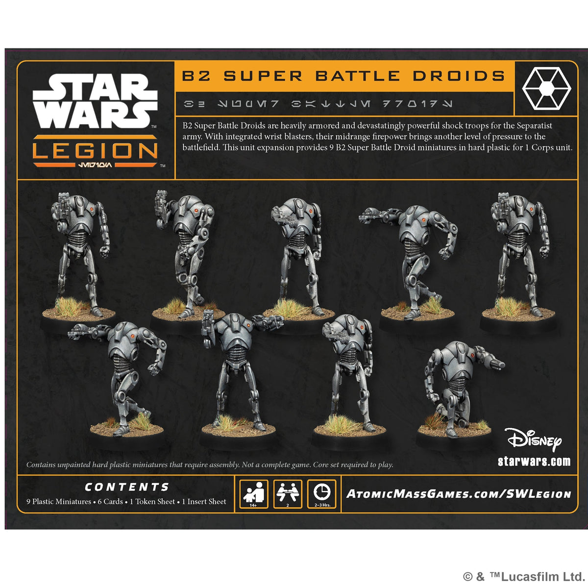 B2 Super Battle Droids - Unit Expansion [Star Wars: Legion]