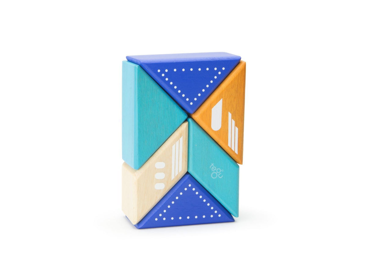 Tegu Magnetic Wooden Blocks - Travel Pals - Jetplane