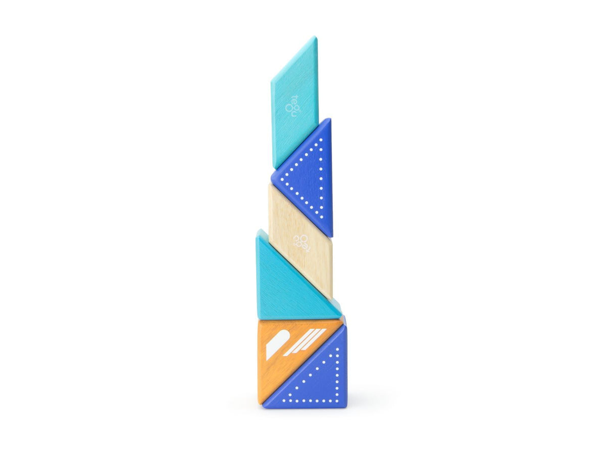 Tegu Magnetic Wooden Blocks - Travel Pals - Jetplane