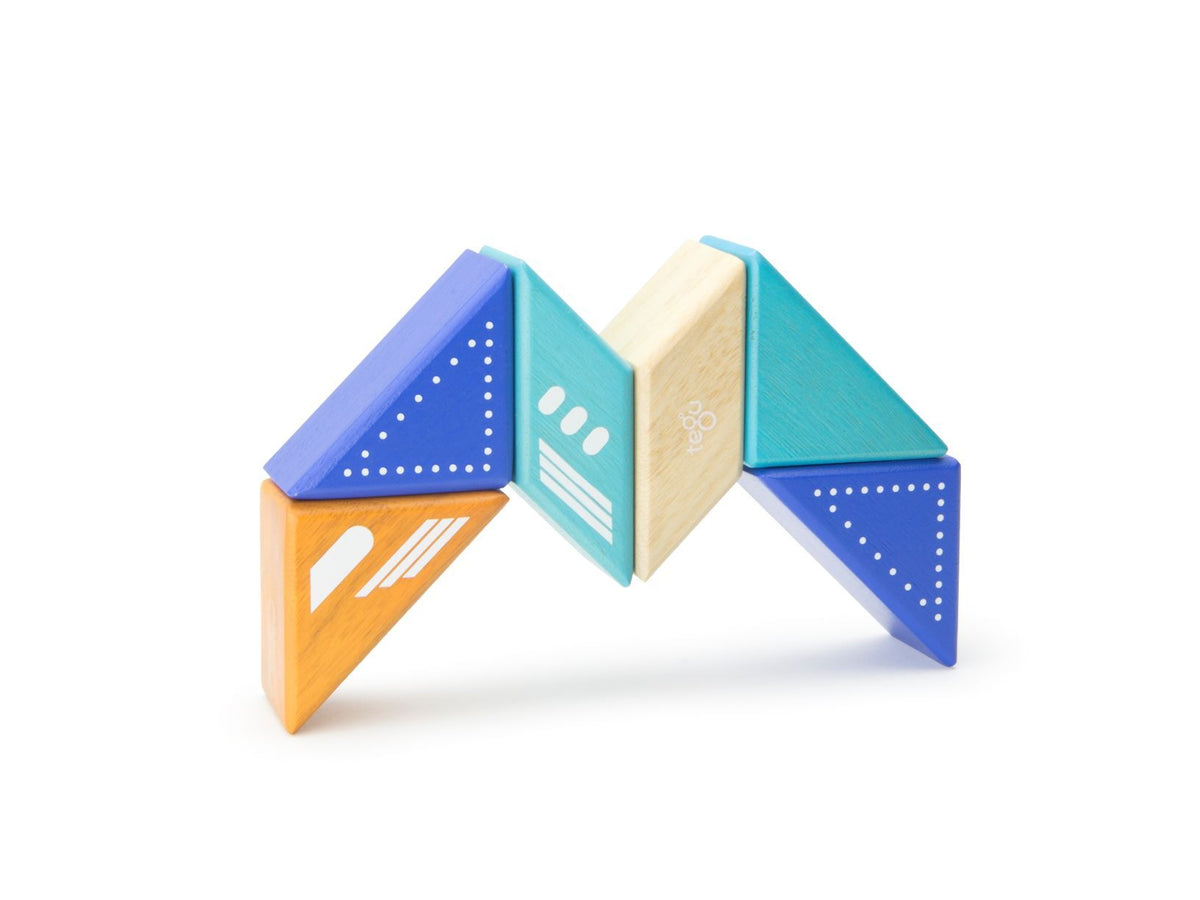 Tegu Magnetic Wooden Blocks - Travel Pals - Jetplane