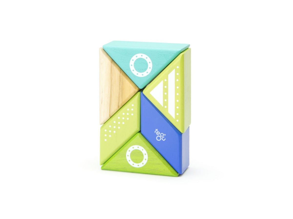 Tegu Magnetic Wooden Blocks - Travel Pals - Spaceship
