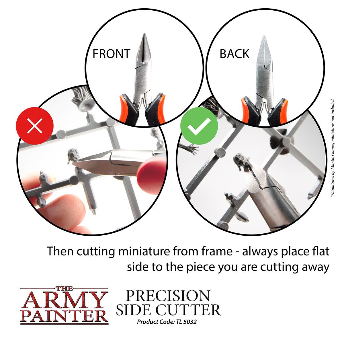 Precision Side Cutter (The Army Painter)