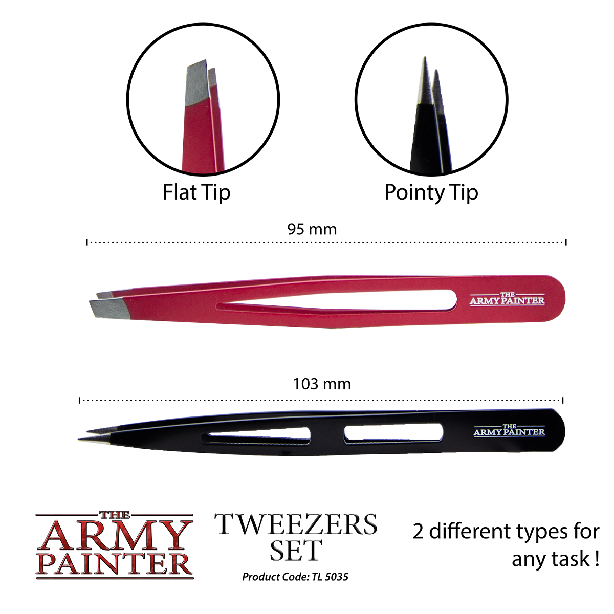 Hobby Tweezers Set (The Army Painter)