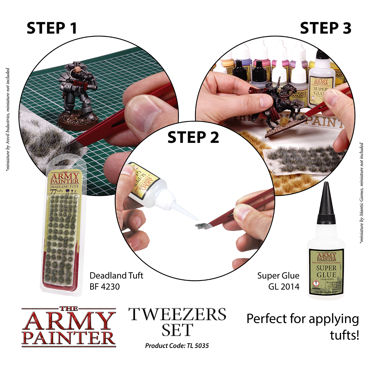 Hobby Tweezers Set (The Army Painter)