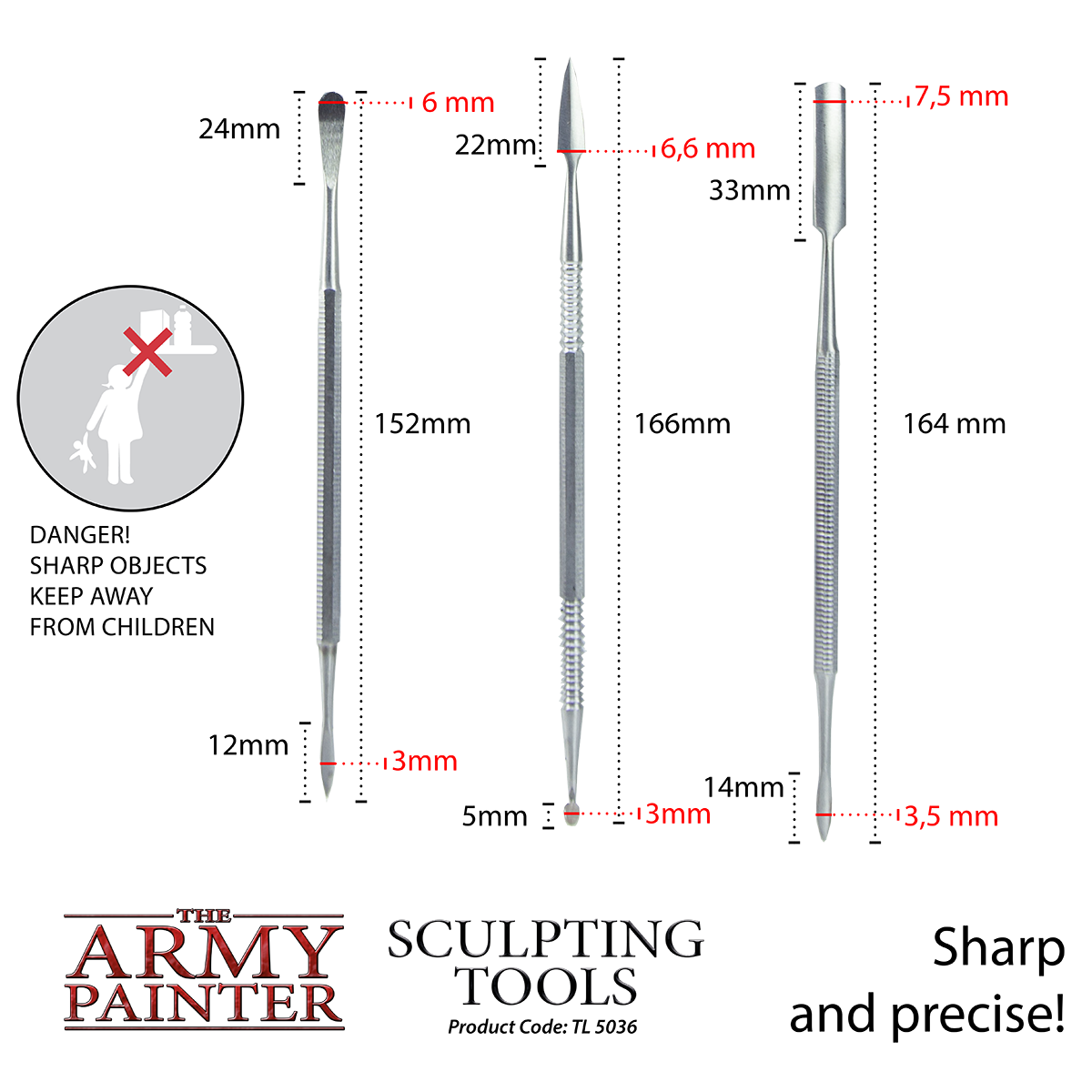 Hobby Sculpting Tools (The Army Painter)