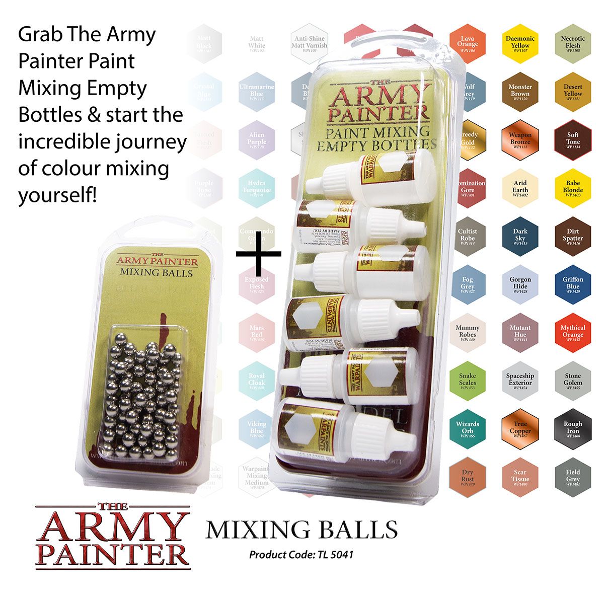 Paint Mixing Balls (The Army Painter)