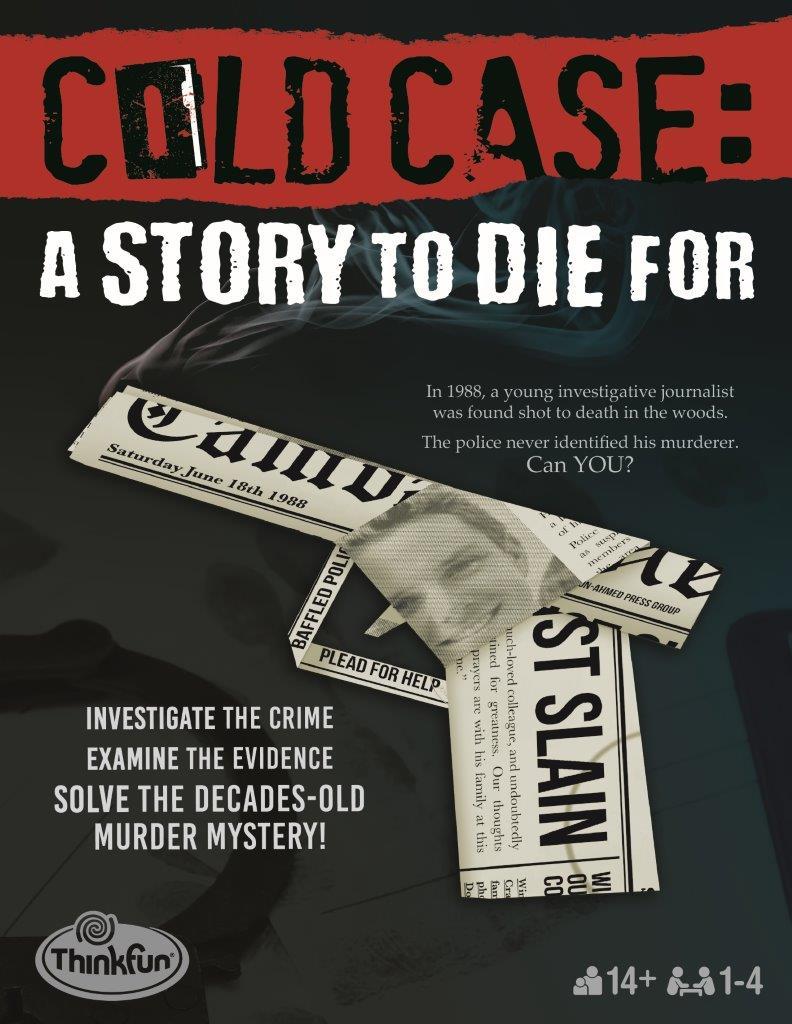 ThinkFun - Cold Case - A Story to Die For