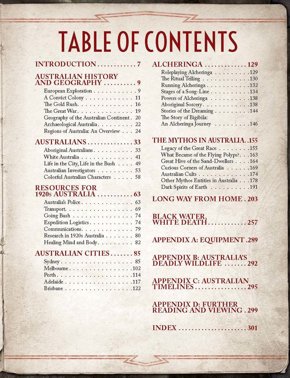 Call of Cthulhu: Terror Australis (2nd Ed)