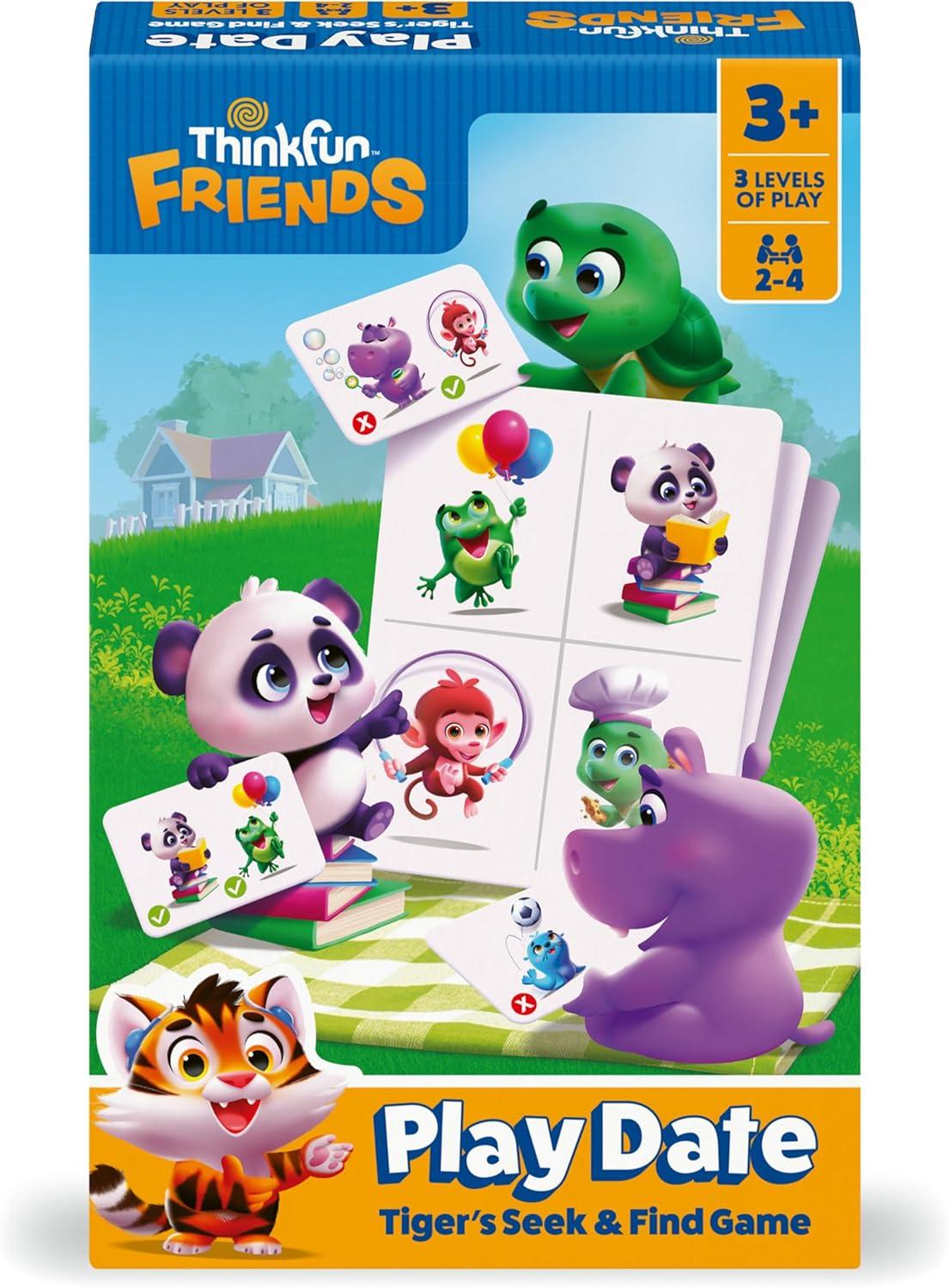 ThinkFun Friends: Play Date - Tiger's Seek & Find Game
