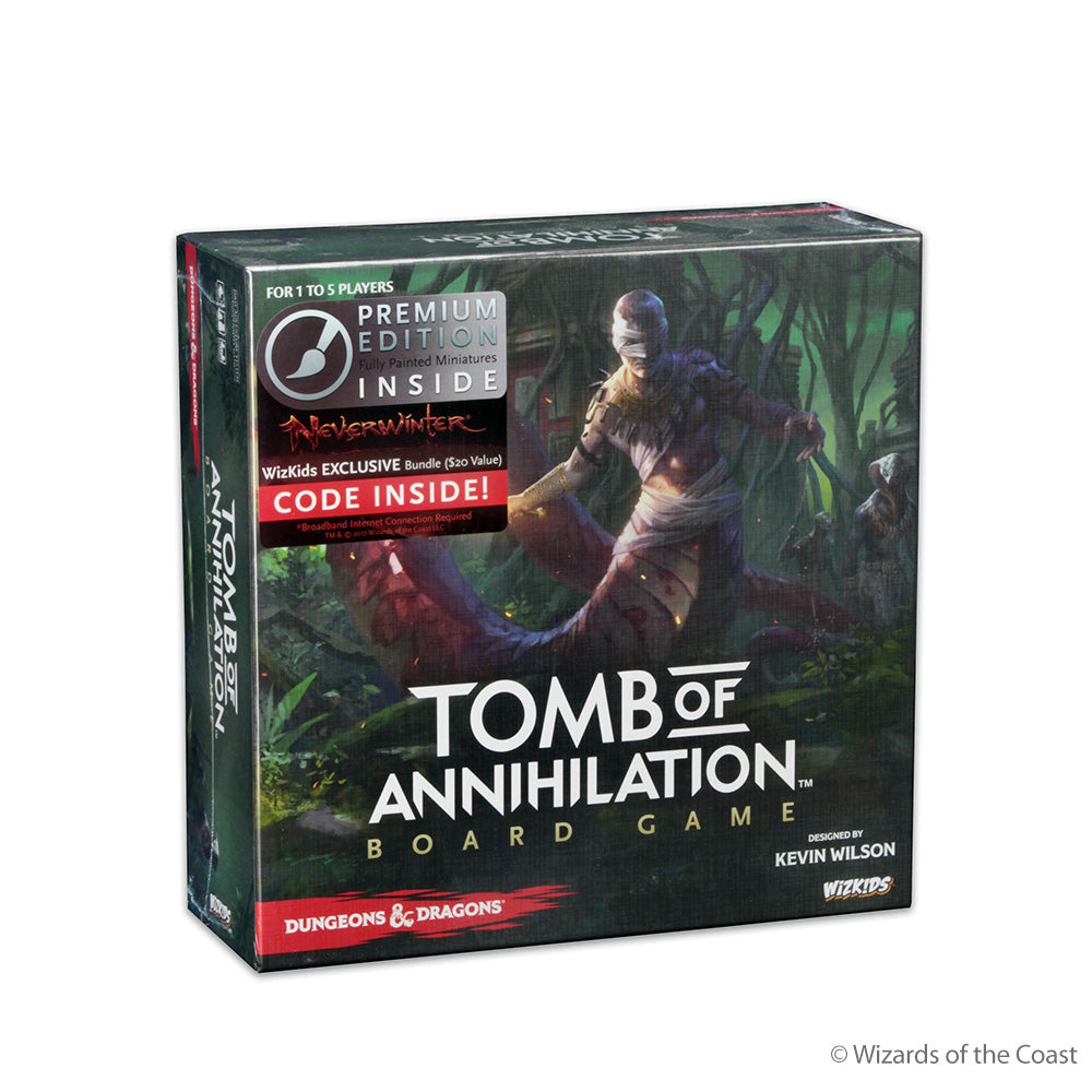 D&D Tomb of Annihilation (Premium Edition) - Adventure System Board Game