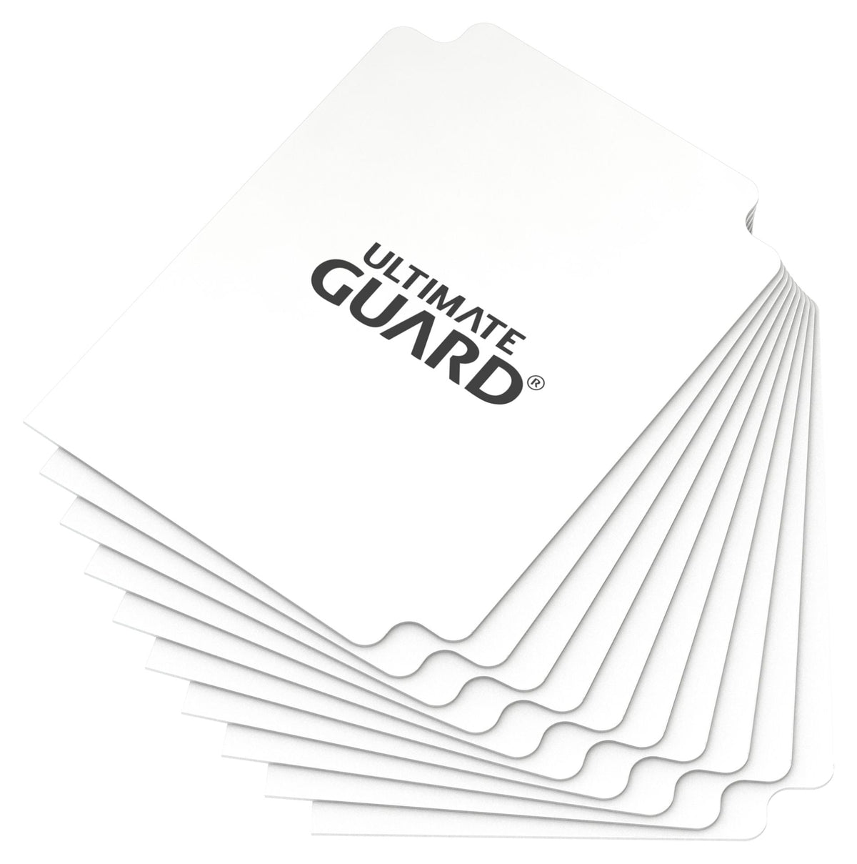 Ultimate Guard Card Dividers - White - Standard-Size (10)