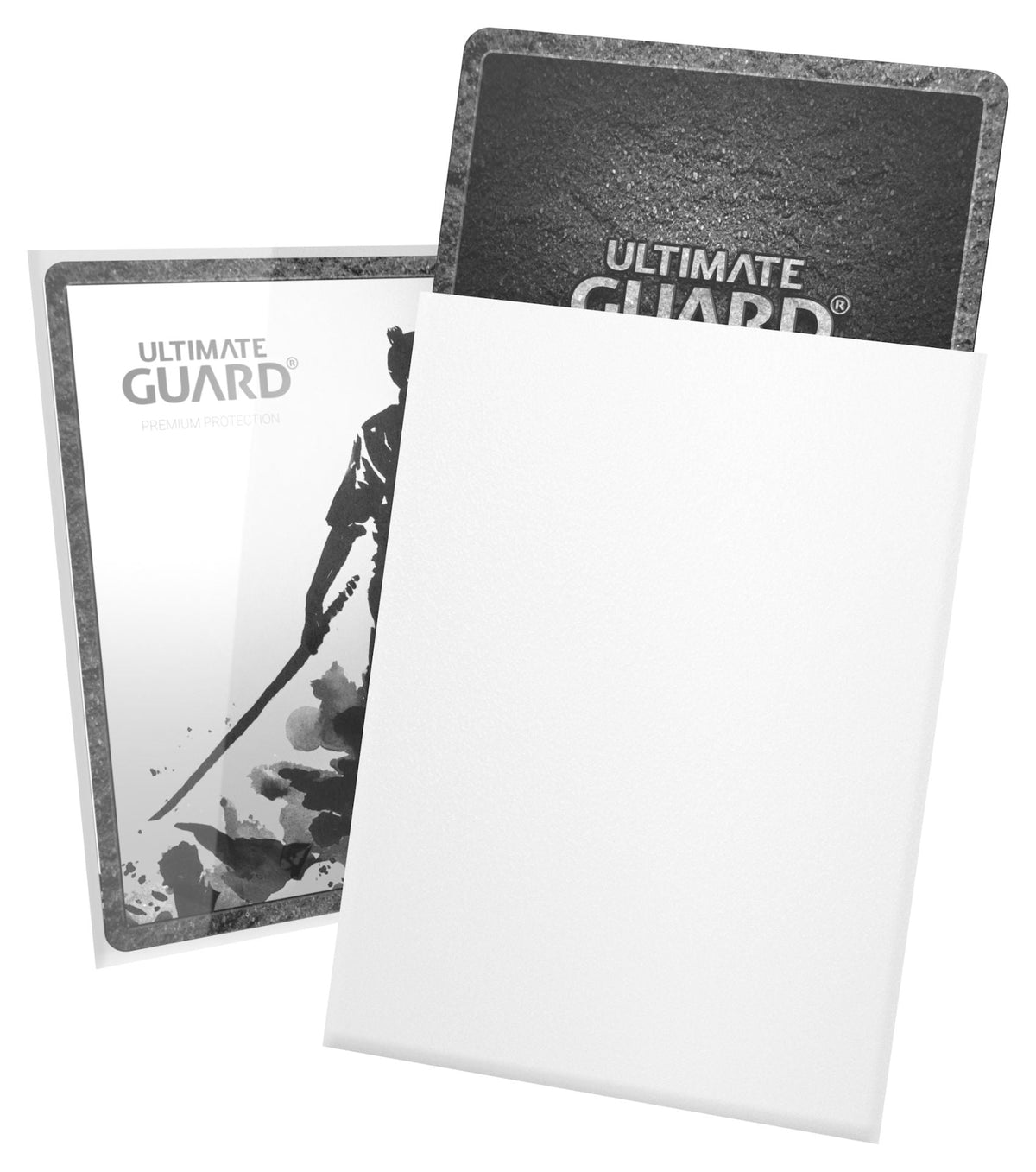Ultimate Guard Katana Sleeves - White - Standard-Size (100 Sleeves)