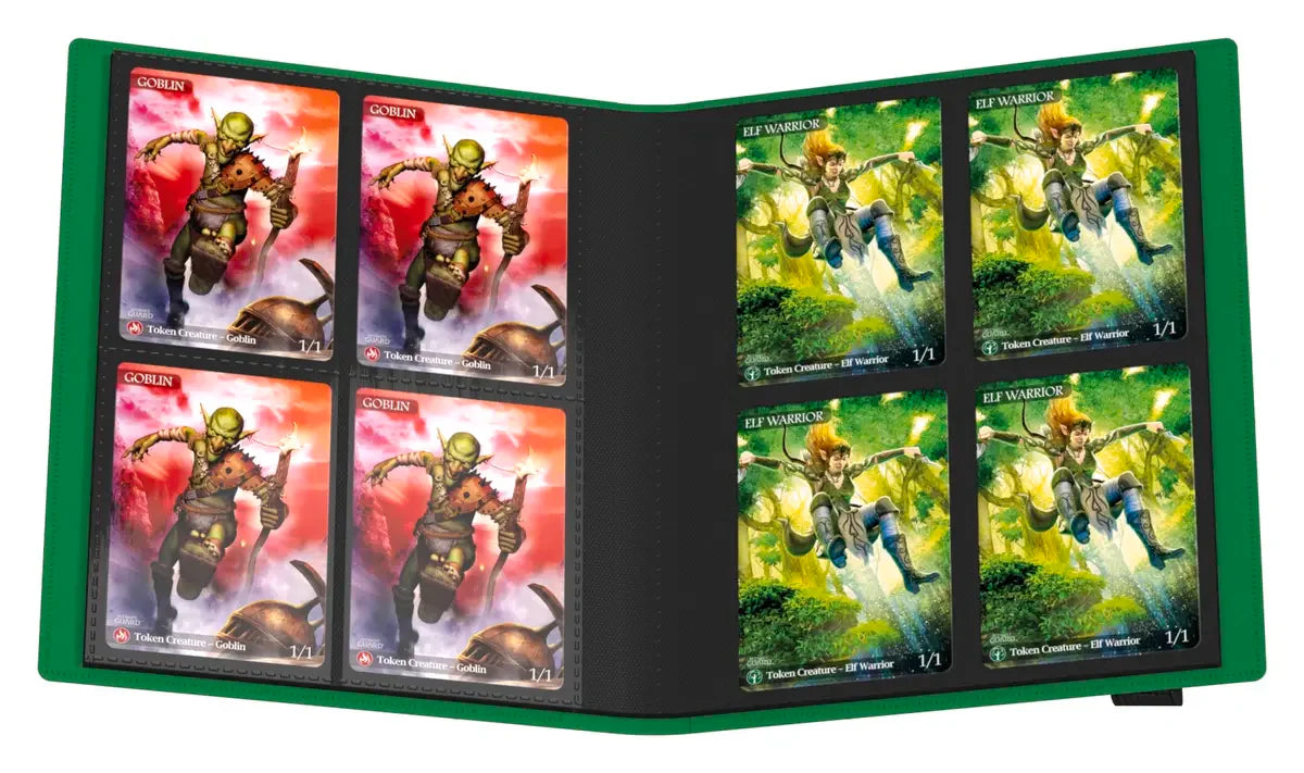 Ultimate Guard Flexxfolio 160 Folder - Green - 8-Pocket Standard-Size