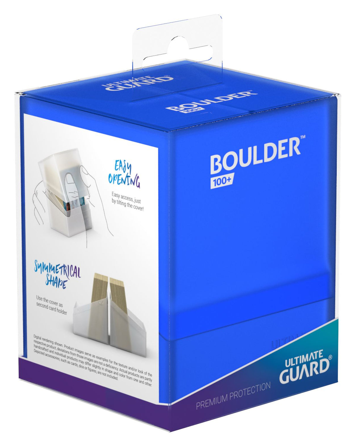 Ultimate Guard Boulder 100+ Deck Box - Sapphire