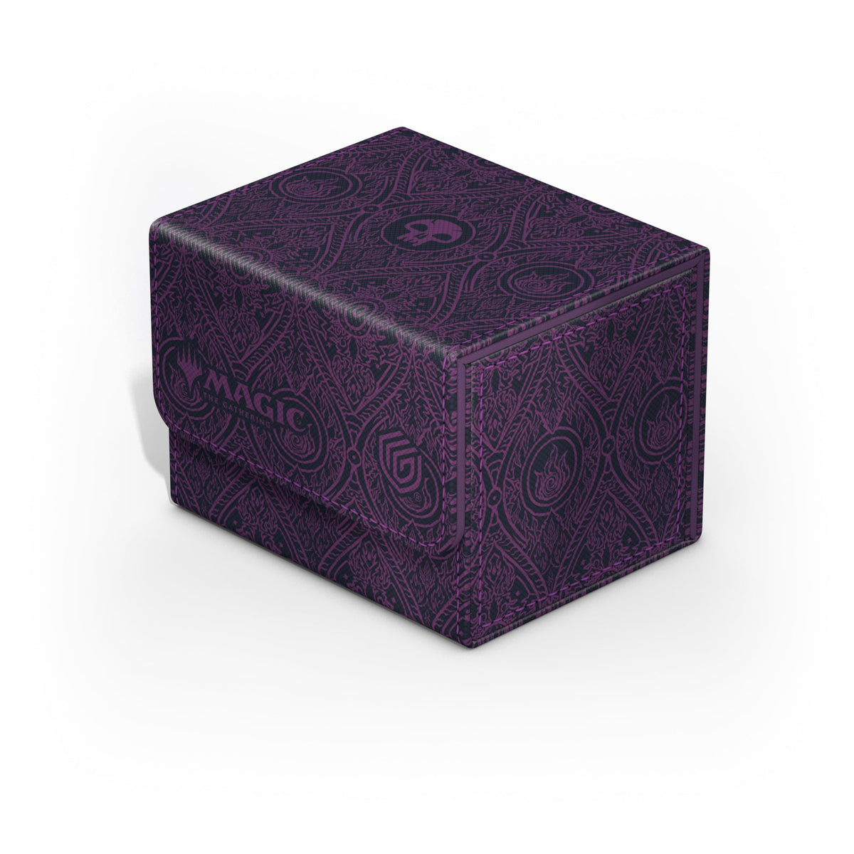 Ultimate Guard: XenoSkin Sidewinder 100+ Deck Box - Mana Symbol: Black (MTG: Avatar)