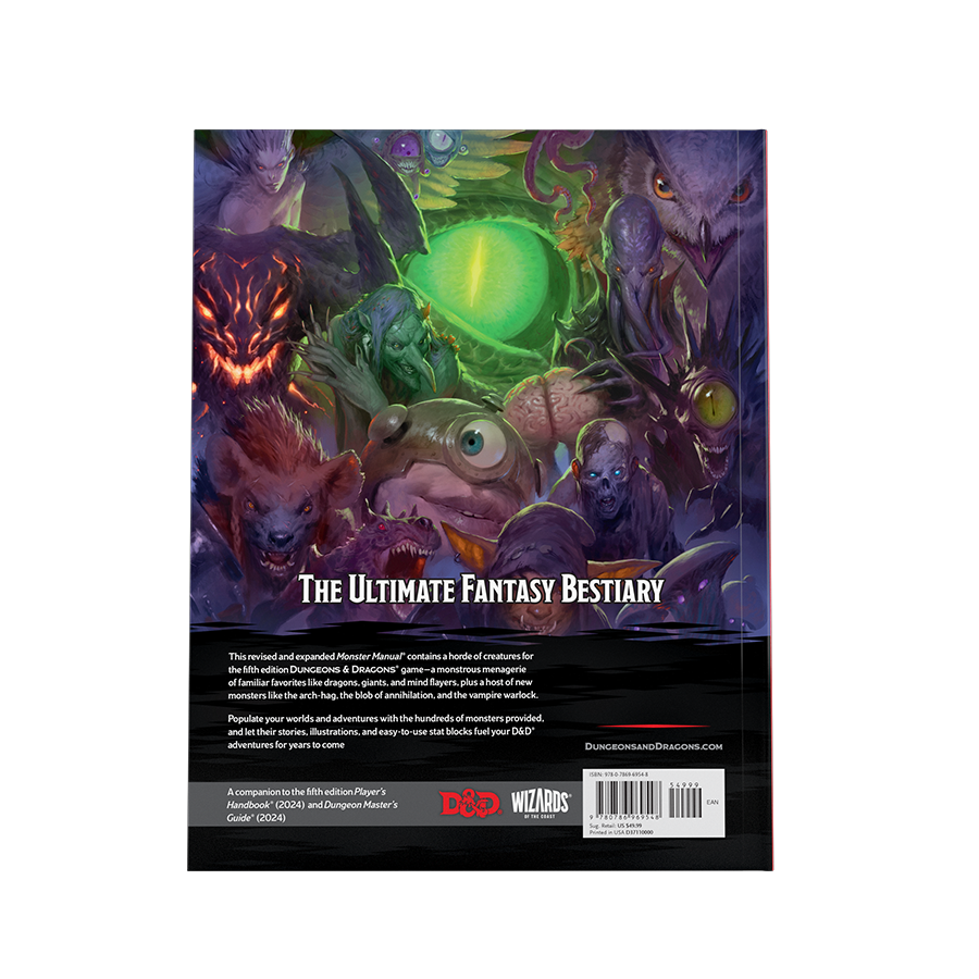 D&amp;D 2024 Monster Manual