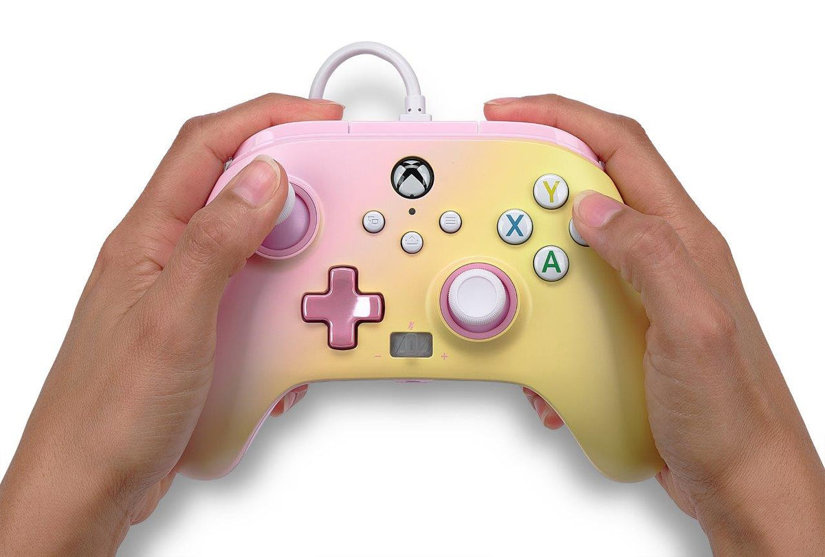 PowerA Enhanced Wired Controller for Xbox Series X|S - Pink Lemonade