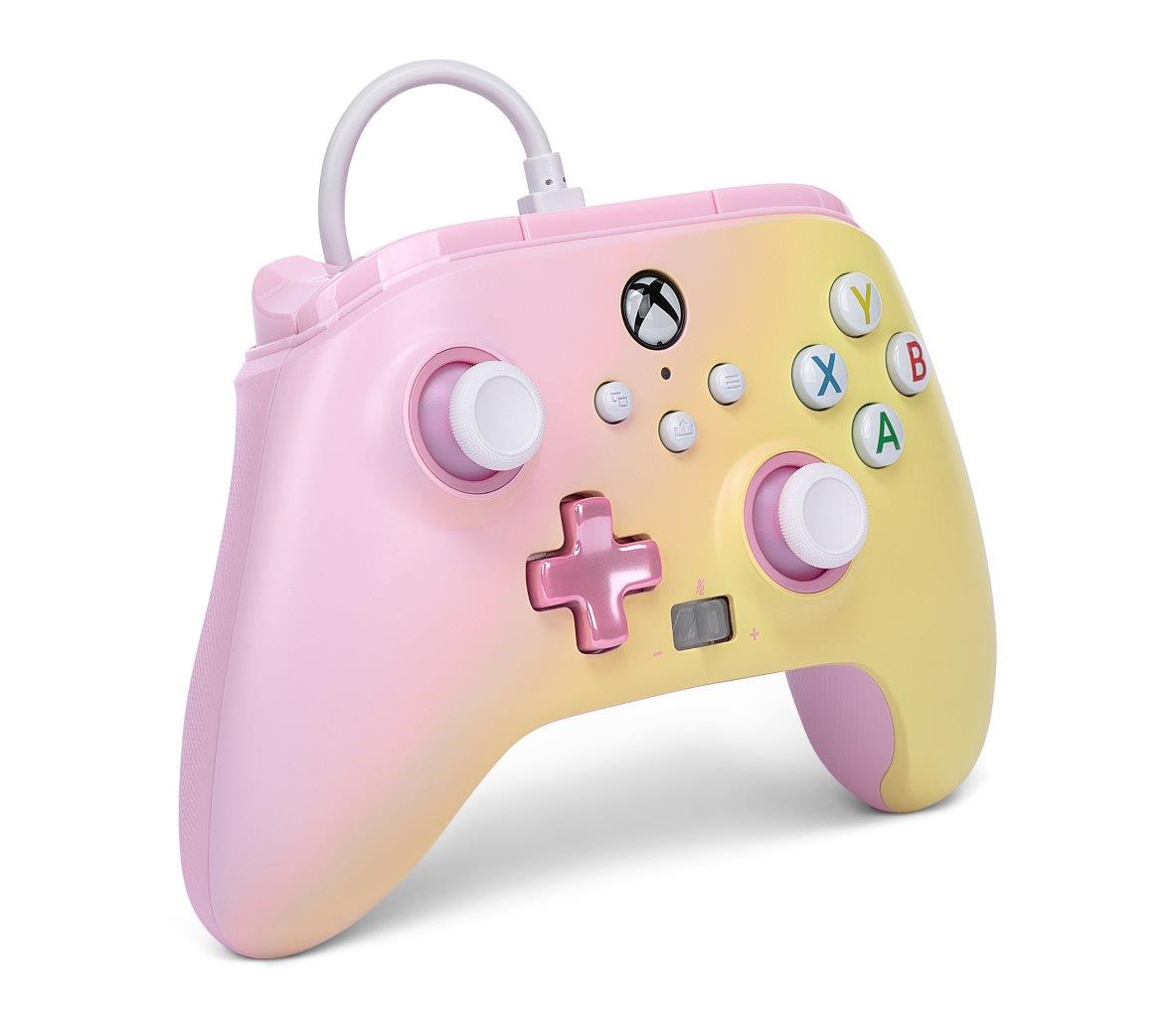 PowerA Enhanced Wired Controller for Xbox Series X|S - Pink Lemonade