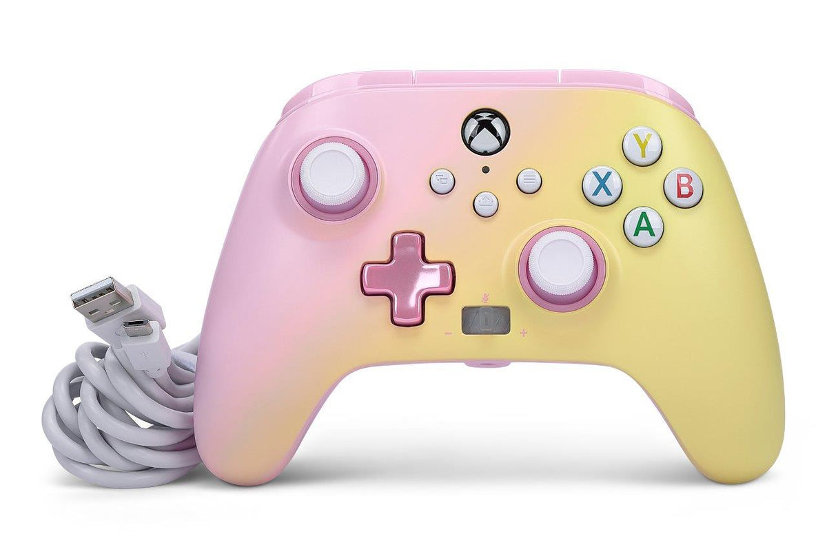 PowerA Enhanced Wired Controller for Xbox Series X|S - Pink Lemonade