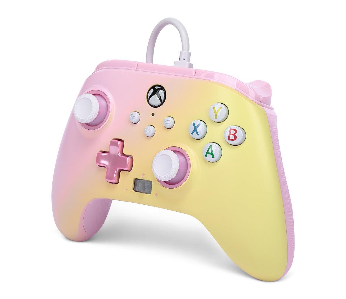 PowerA Enhanced Wired Controller for Xbox Series X|S - Pink Lemonade