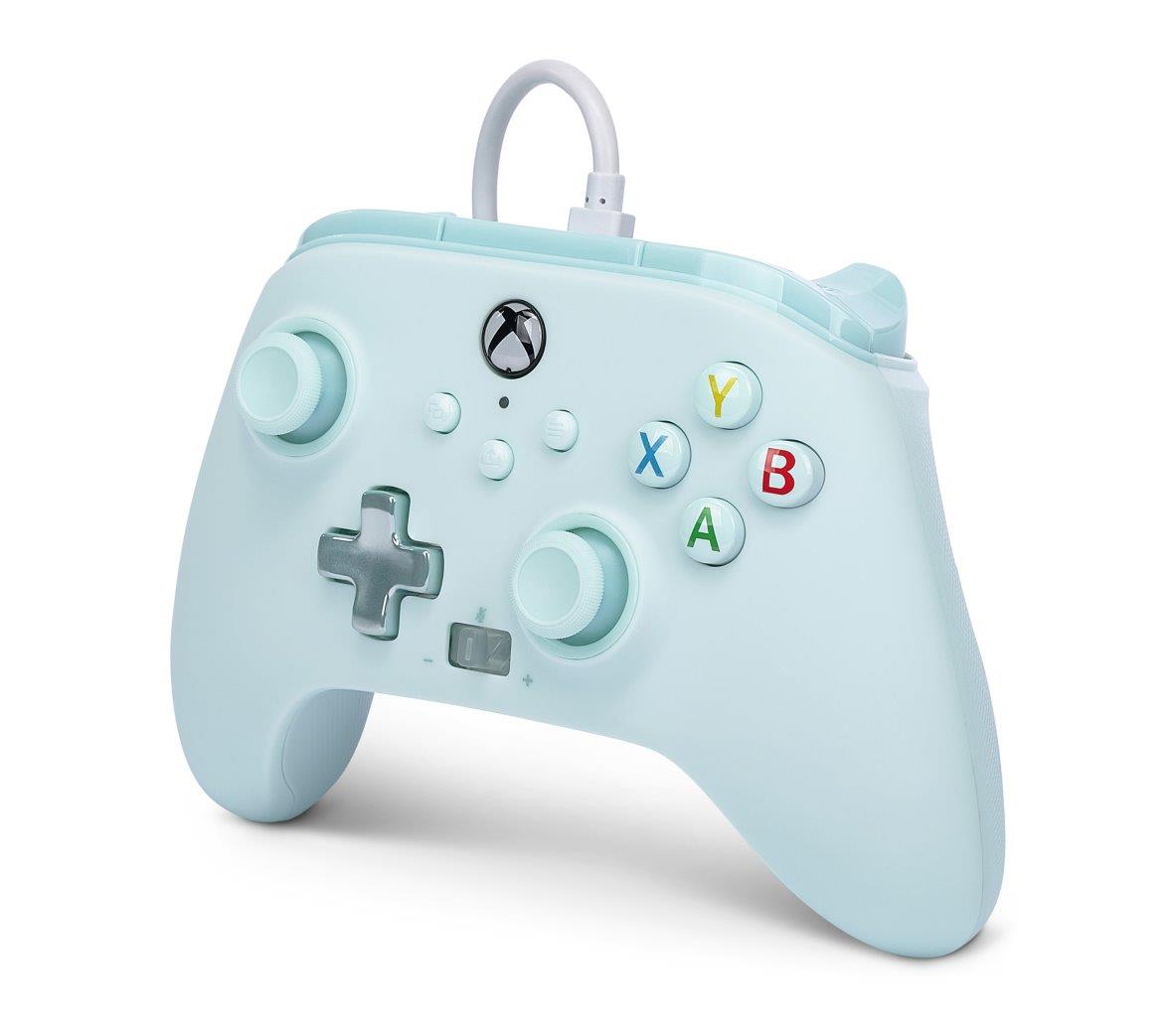 PowerA Enhanced Wired Controller for Xbox Series X|S - Cotton Candy Blue