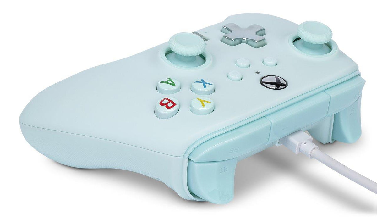 PowerA Enhanced Wired Controller for Xbox Series X|S - Cotton Candy Blue