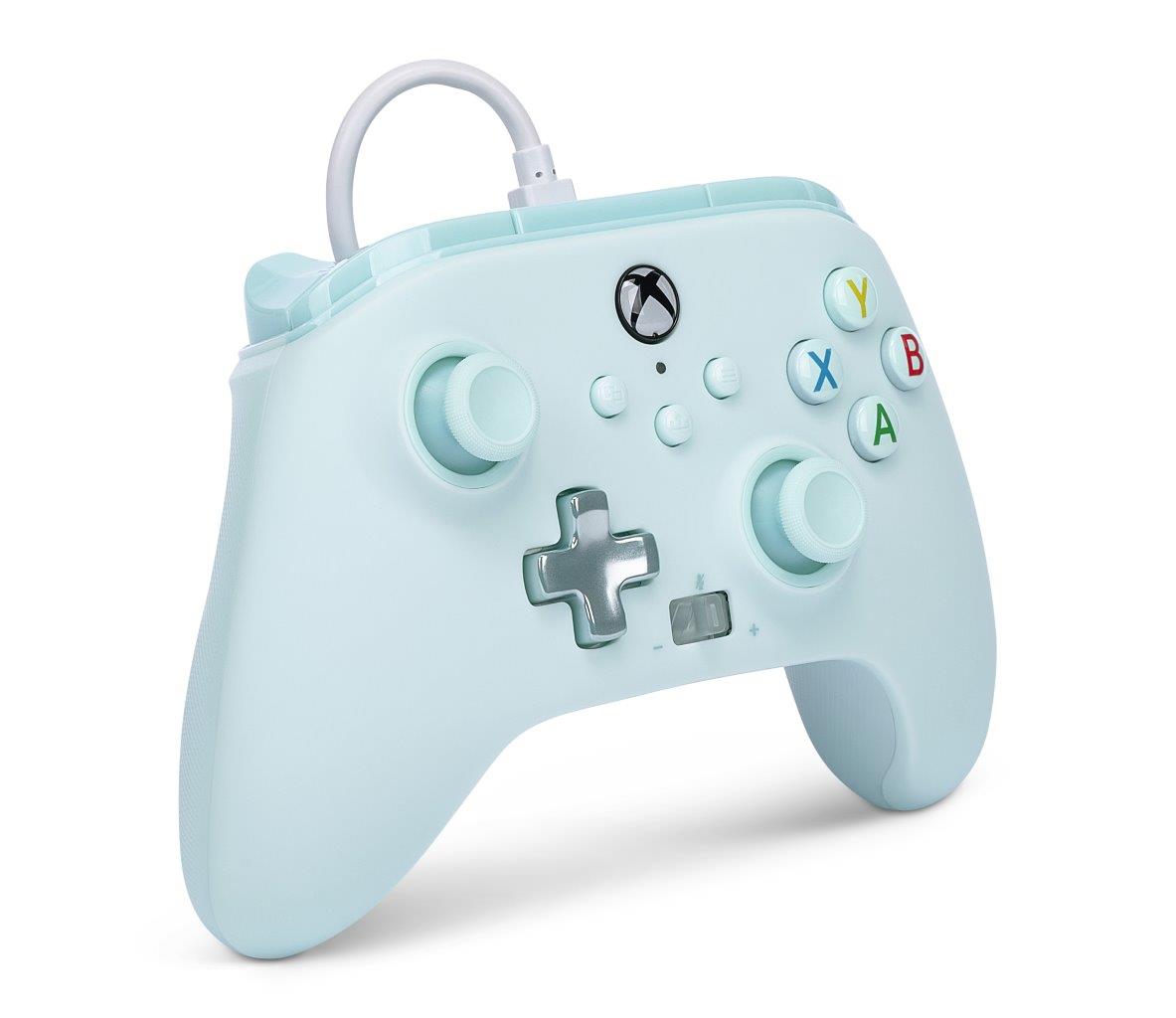 PowerA Enhanced Wired Controller for Xbox Series X|S - Cotton Candy Blue