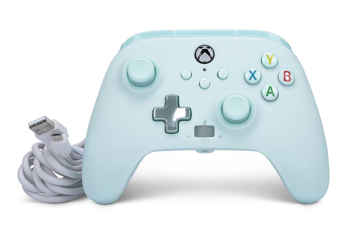 PowerA Enhanced Wired Controller for Xbox Series X|S - Cotton Candy Blue