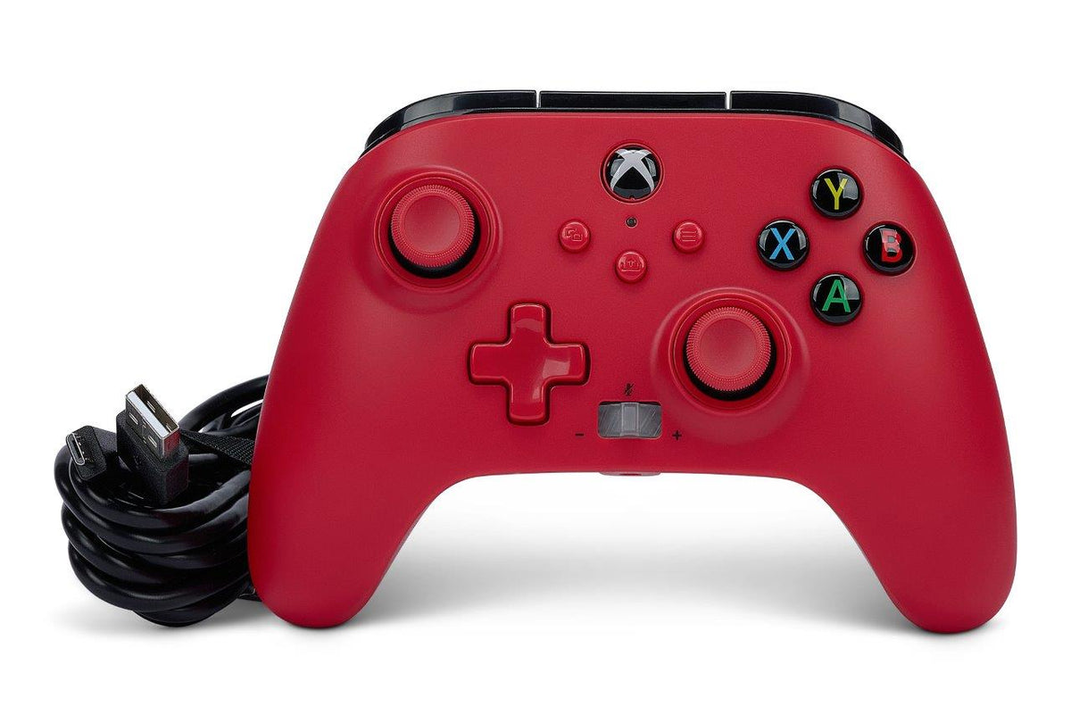 PowerA Enhanced Wired Controller for Xbox Series X|S - Artisan Red