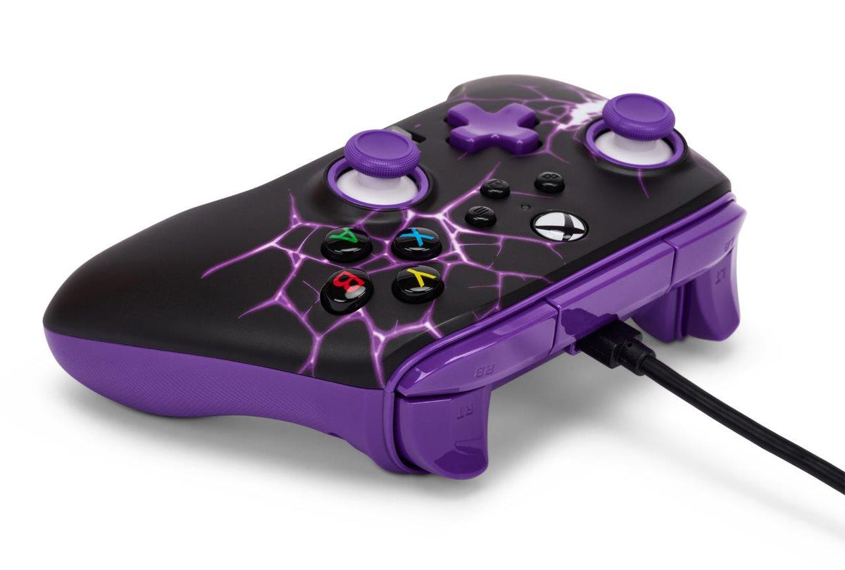 PowerA Enhanced Wired Controller for Xbox Series X|S - Purple Magma