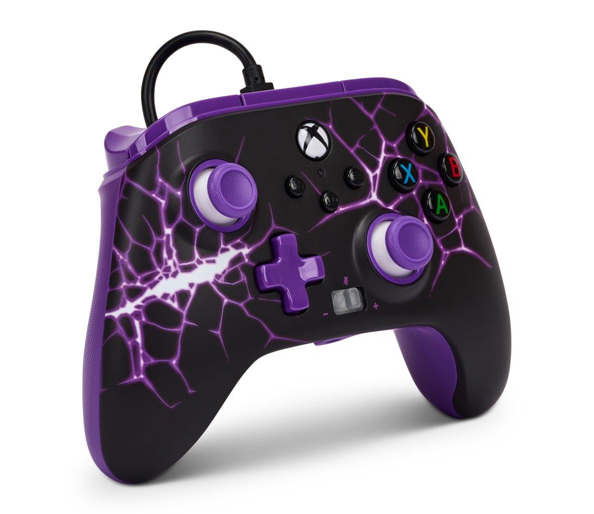 PowerA Enhanced Wired Controller for Xbox Series X|S - Purple Magma