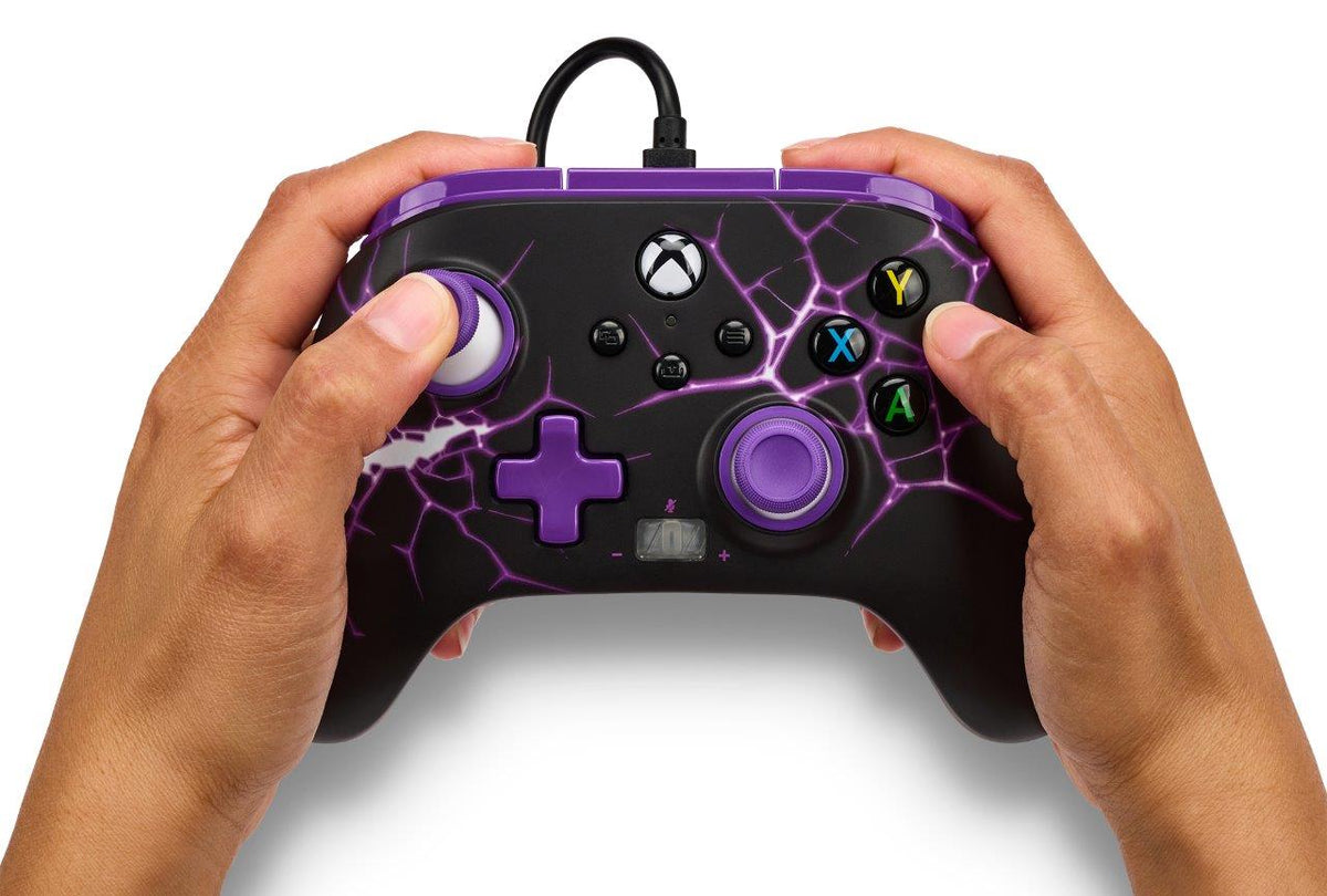 PowerA Enhanced Wired Controller for Xbox Series X|S - Purple Magma