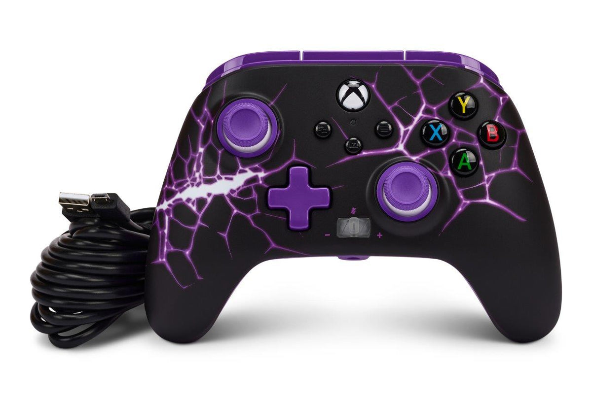 PowerA Enhanced Wired Controller for Xbox Series X|S - Purple Magma