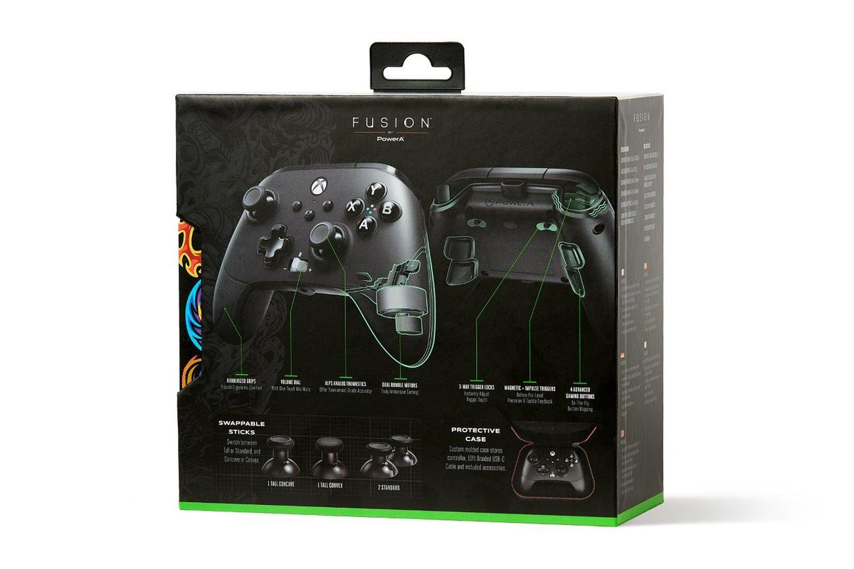 PowerA FUSION Pro 3 Wired Controller for Xbox Series X|S - Black