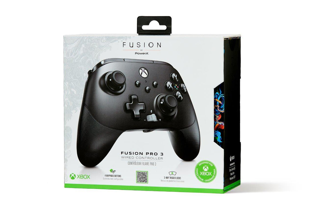 PowerA FUSION Pro 3 Wired Controller for Xbox Series X|S - Black