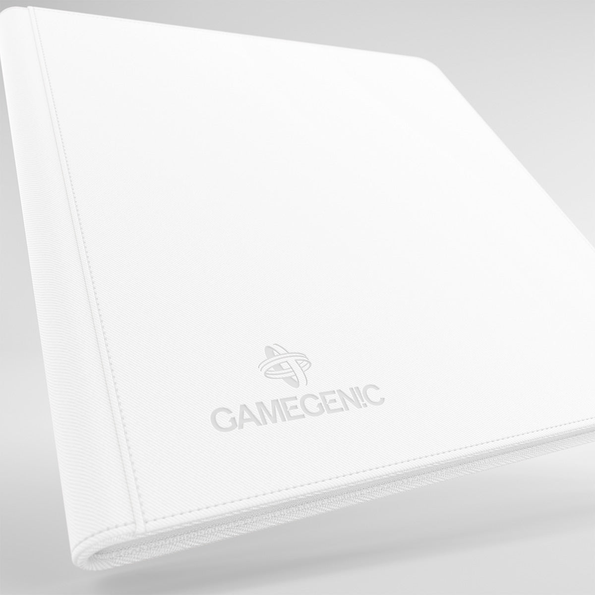 Gamegenic Zip-Up Album - White - 8-Pocket Standard-Size