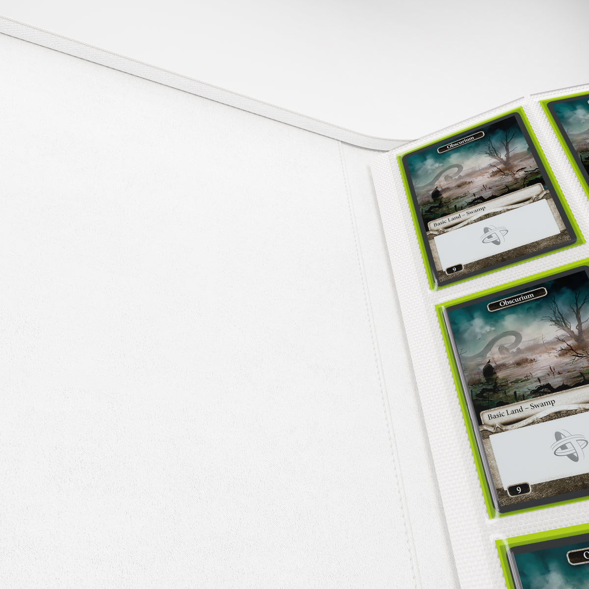 Gamegenic Zip-Up Album - White - 24-Pocket Standard-Size