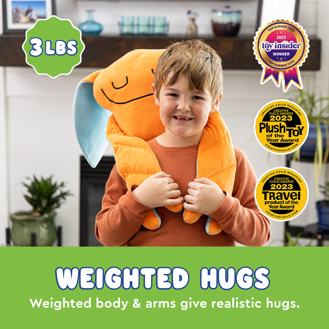 Bumpas Weighted Plush - Zeek (35cm)