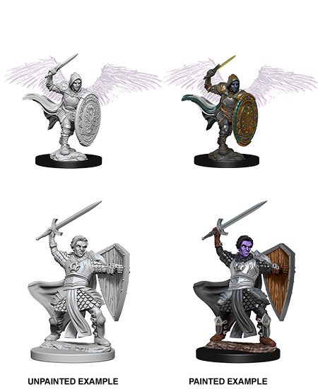 D&D - Aasimar Male Paladin (Nolzurs Marvelous Unpainted Miniatures)