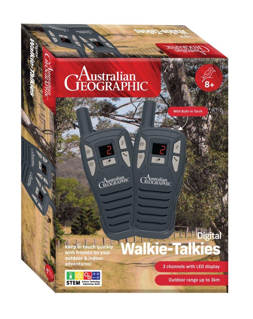 Digital Walkie-Talkies (Australian Geographic)