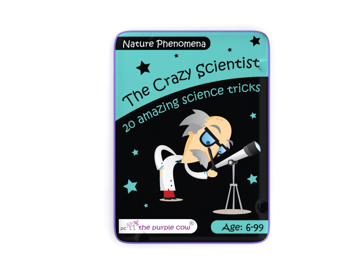Nature Phenomena - The Crazy Scientist Science Tricks [The Purple Cow]