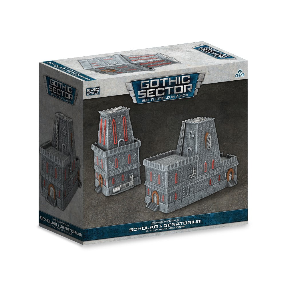 Battlefield in a Box: Gothic Sector - Mundus Imperialis: Scholam &amp; Genatorium